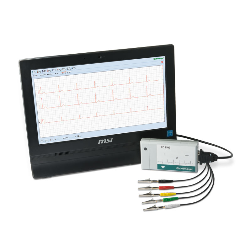 EICKEMEYER® Veterinær PC EKG, inkl. monitor